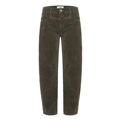 Cambio • groene corduroy broek Elin