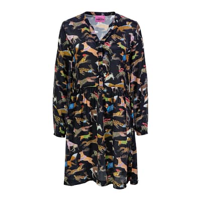 Princess goes Hollywood • zwarte jurk animals