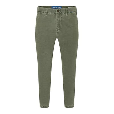 MAC • groene Griffin corduroy pantalon