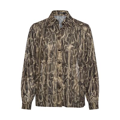 Marc Aurel • blouse met coating