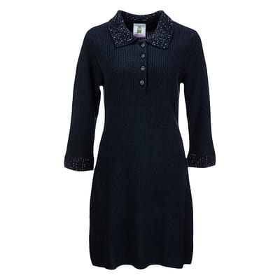 Princess goes Hollywood • zwarte wollen jurk