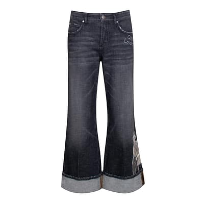 Cambio • grijze Fabienne roll up jeans