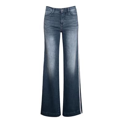MAC • blauwe Dream Wide galon jeans