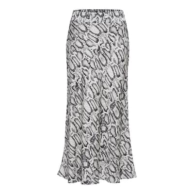 Marc Aurel • witte maxi rok met print