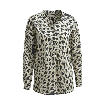 Milano Italy • tuniek schakel in zwart ecru