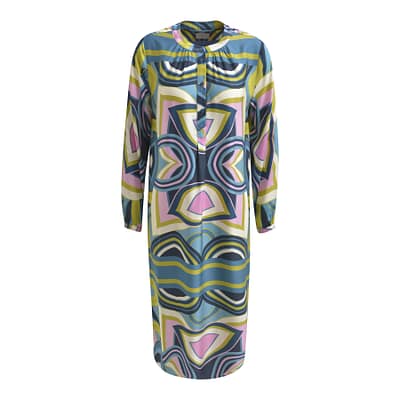 Milano Italy • blouse jurk met motief