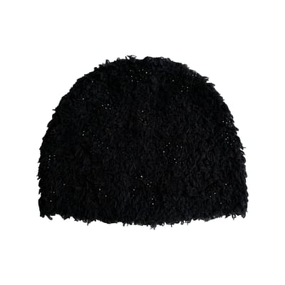 Princess goes Hollywood • zwarte wollen beanie