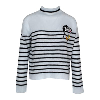 Frogbox • gestreepte wollen trui