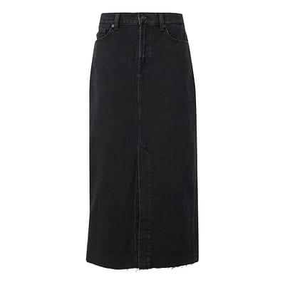 7 for all Mankind • zwarte maxi rok Kellie