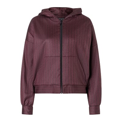 Ana Alcazar • bordeauxrode hoodie