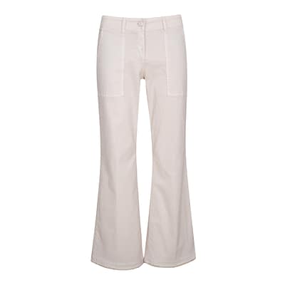 Cambio • beige flared pantalon