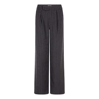 EsQualo • grijze pantalon met steentjes