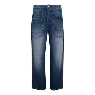 MAC • blauwe Baggy straight glam jeans