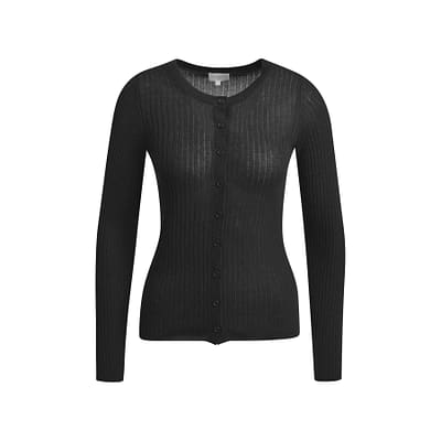 Milano Italy • zwart geribbeld vest