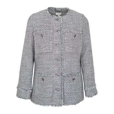 Milano Italy • zilvergrijs vest