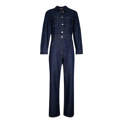 Pennyblack • donkerblauwe denim jumpsuit