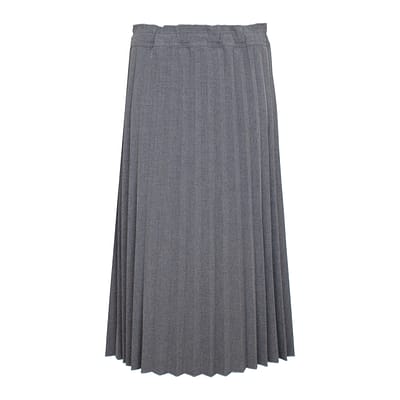 Princess goes Hollywood • grijze plissé rok