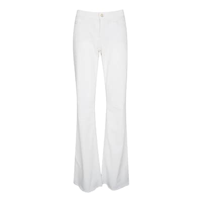 Cambio • witte Paris flared jeans