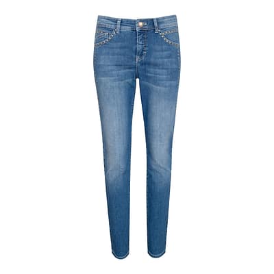 MAC • blauwe Carrie luxury gold jeans