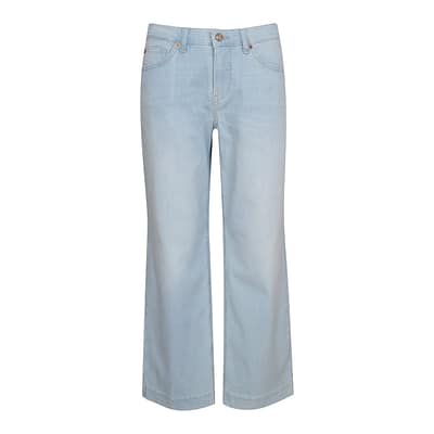 MAC • lichtblauwe Culotte jeans