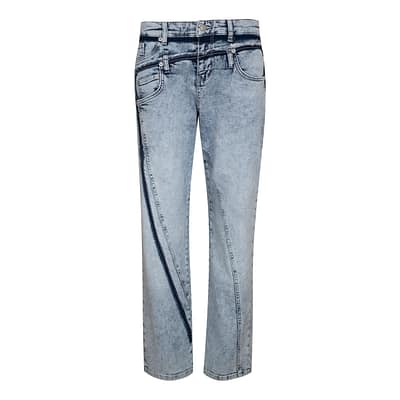MAC • blauwe gebleekte Kansas jeans