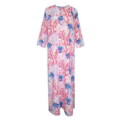 Place du Soleil • roze maxi jurk