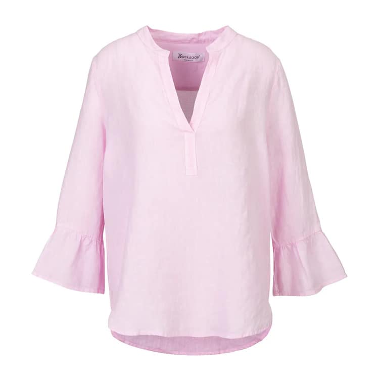 Backstage • lichtroze linnen tuniek Elise