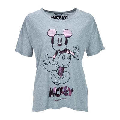 Princess goes Hollywood • grijs Mickey t-shirt