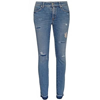 Cambio Jeans • blauwe jeans Paris Cropped