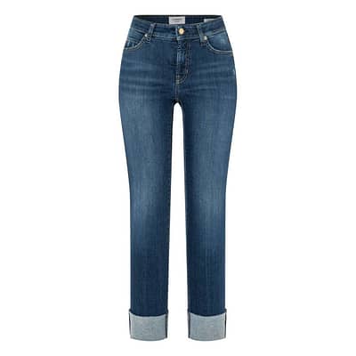 Cambio • blauwe jeans Paris Straight Short