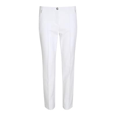 MAC • witte pantalon Anna Zip new