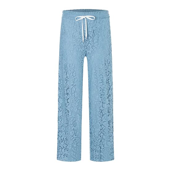 Cambio • blauwe kanten pantalon Clara