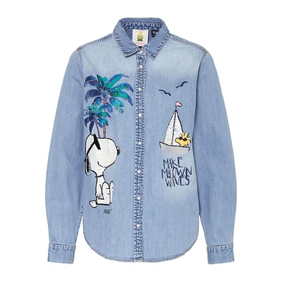Princess goes Hollywood • denim Snoopy blouse