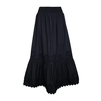 Princess goes Hollywood • zwarte maxi rok