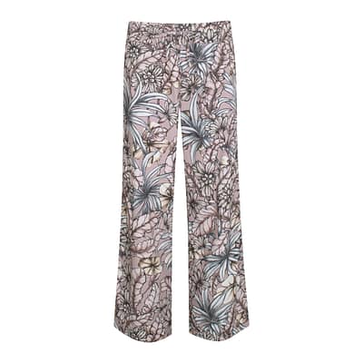 Cambio • wijde broek bloemen