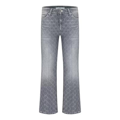 Cambio • grijze Paris Easy Kick jeans motief
