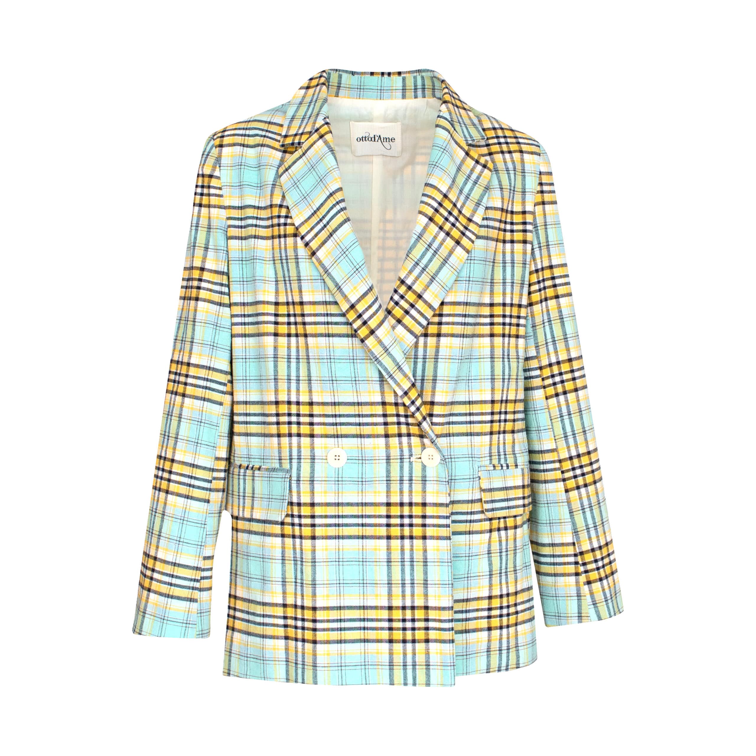 Ottod'Ame • geruite blazer