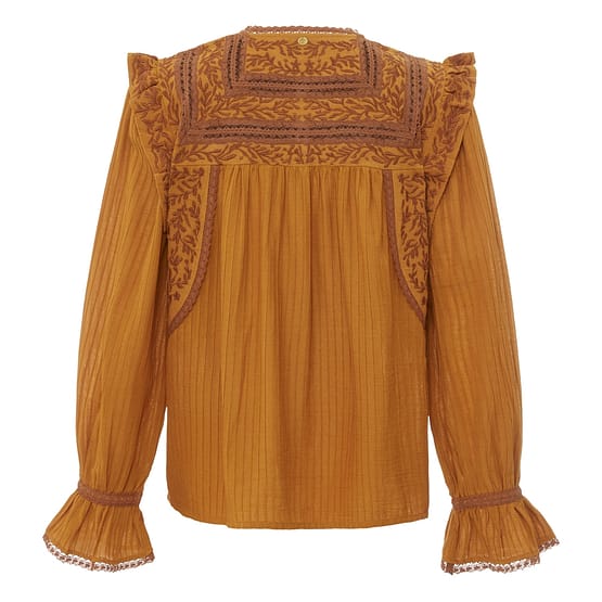 Antik Batik • bruine blouse Bernardo
