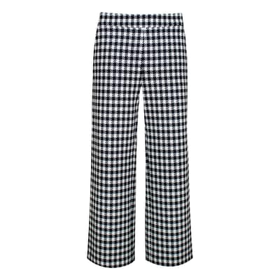 MAC • Chiara cropped pantalon geruit