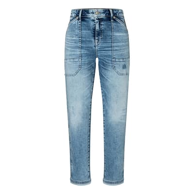 MAC • blauwe Iowa baggy jeans