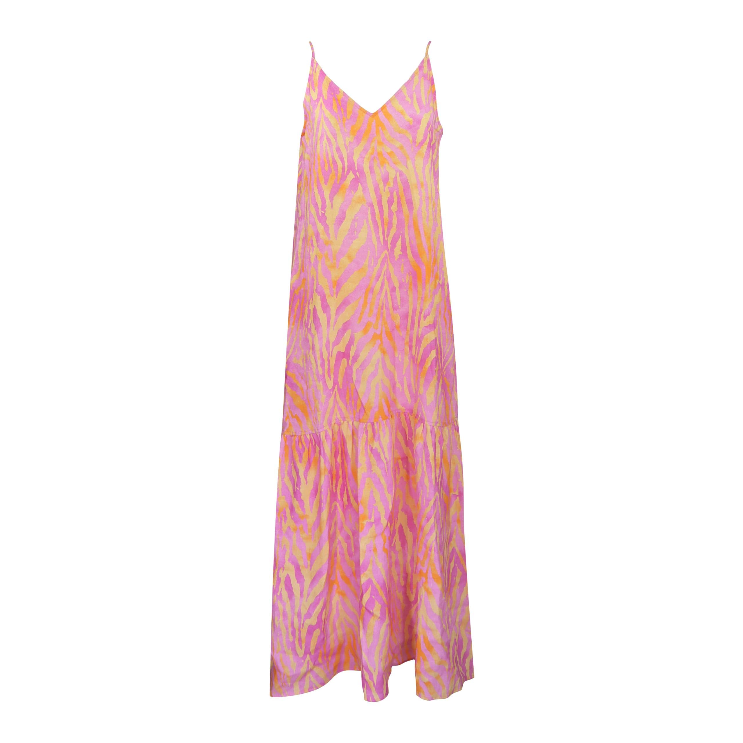 Backstage • linnen maxi jurk Xenia