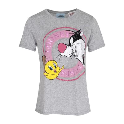 Princess goes Hollywood • grijs Looney Tunes t-shirt