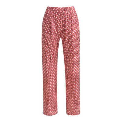 Milano Italy • poppy print pantalon