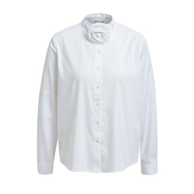 Milano Italy • witte blouse met roos