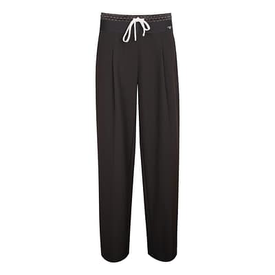 Cambio • donkerbruine Eva double jogg pantalon