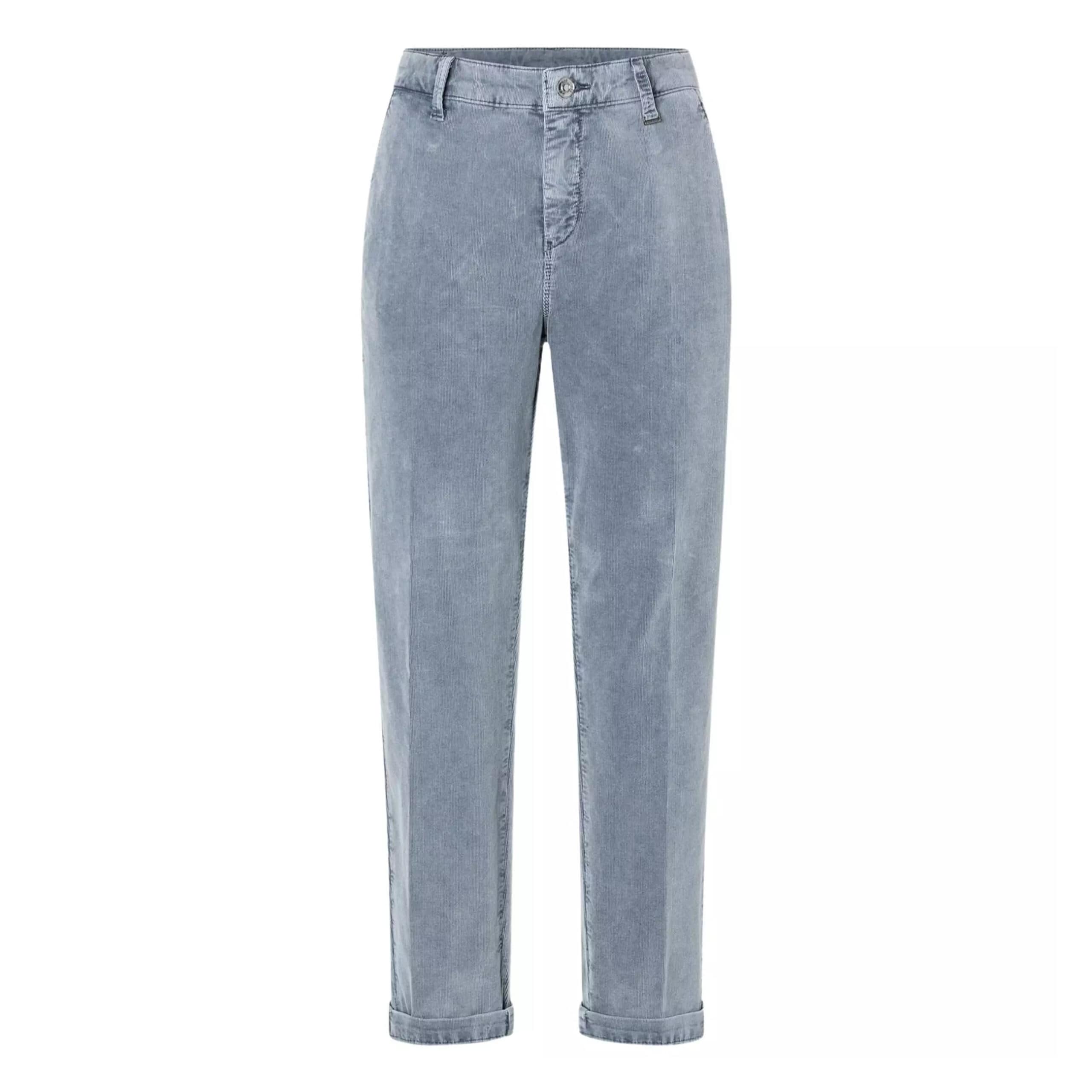 MAC • grijze Chino turn up broek corduroy