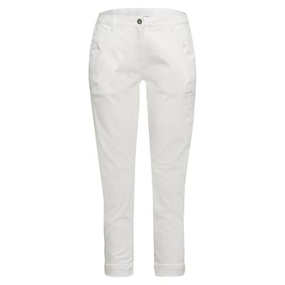 Marc Aurel • witte broek met beschadigingen