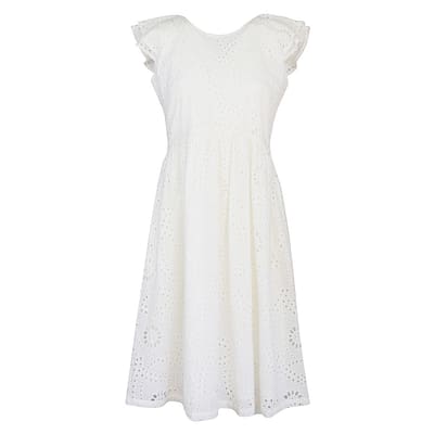 Princess goes Hollywood • witte jurk