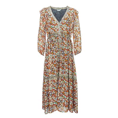 Frogbox • maxi bloemen jurk