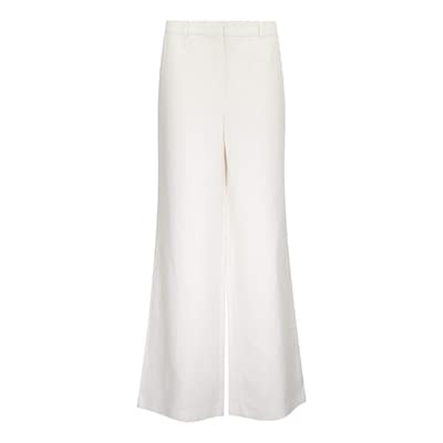 Senso • wijde pantalon Nude in ecru